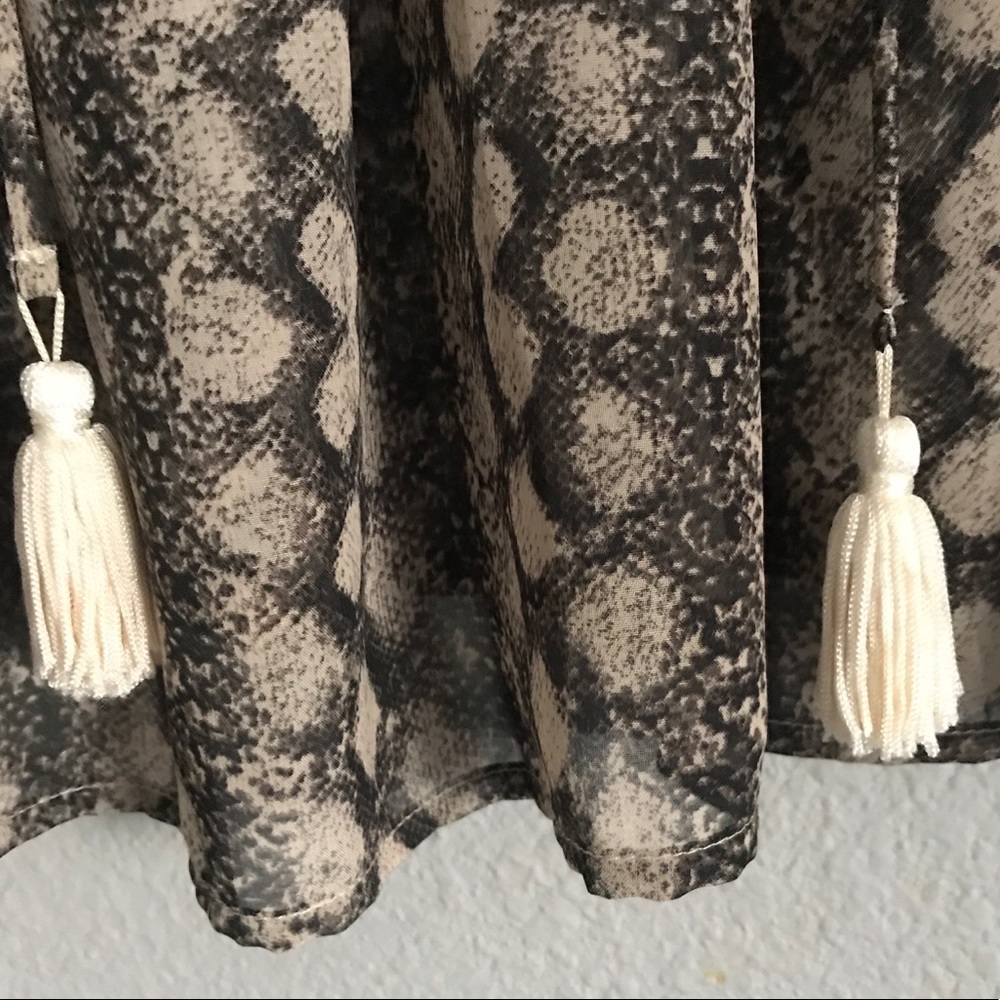 Show Me Your Mumu Poet Tie Top S - Picture 7 of 12